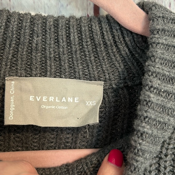 NWOT Everlane The Texture Cotton Crew - Picture 6 of 10